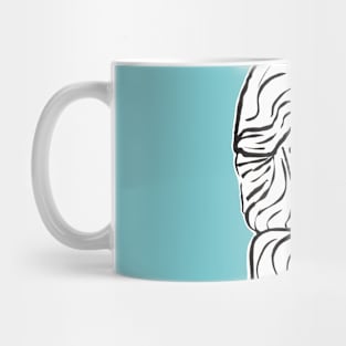 The little mermaid statue Mug